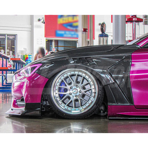 กันชนหน้าคาร์บอนไฟเบอร์รุ่น Q60 Aggressive สำหรับ Infiniti Q60 ปี 2016-2022 - Product Image 2