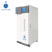 Machine à eau ultra pure de 20 à 150 L/H, comme distillateur d'eau pour eau doublement distillée ZYTEST