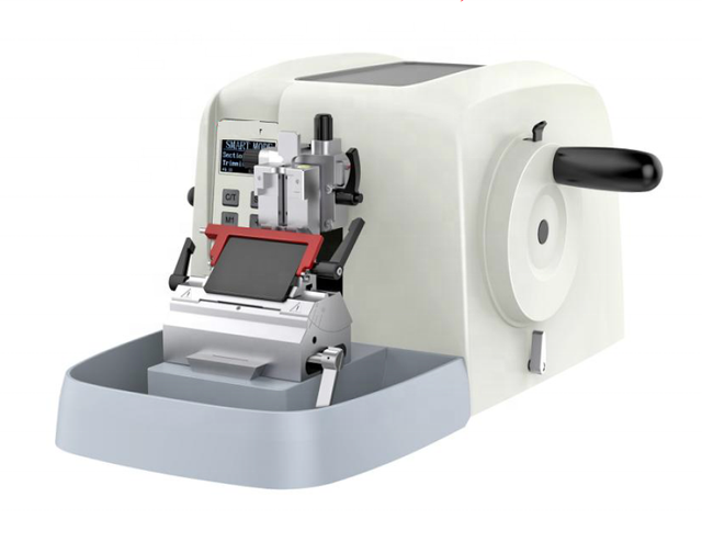 Multi-functional Safety Easy Operation Semi-automated Microtome Tissue Section Machine with OLED Screen