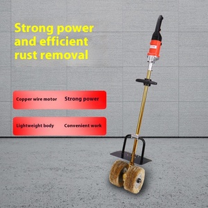 Handheld Rust Removal Machine Color Steel Tiles Plates Roof Structure Renovation Wire Wheel Grinding H19 <b>Mini</b> Derusting - Product Image 5