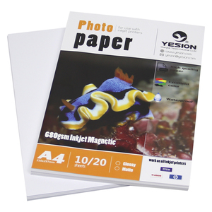 A3 A4 levhalar yazdırılabilir buzdolabı mıknatısları fotoğraf kağıdı 4x6 parlak mürekkep püskürtmeli etiket kağıdı mıknatıslı levha yapıştırıcı ile - Product Image 5