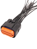 Connecteur automobile étanche MX23A18SF1/MX23A18NF1, boîtier femelle ECU, 18 broches