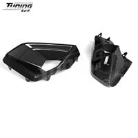 Kit de conversion de voiture en fibre de carbone sèche style MP pour BMW X5 G05 LCI 2023 + Upgrade Front Lip Rear Diffuser Grille Vent