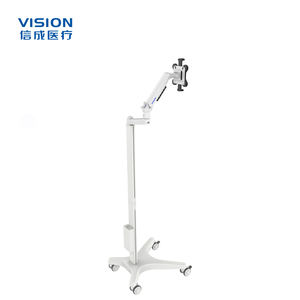 Xe đẩy thiết bị y tế bằng hợp kim nhôm hiện đại có thể điều chỉnh độ cao, xe đẩy bệnh viện, trạm làm việc di động cho bệnh viện - Product Image 2