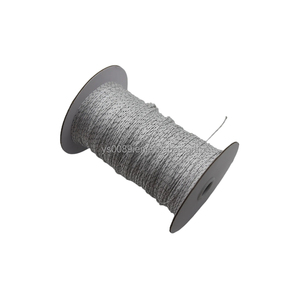 1.0mm White High Strength Reflective Braided <strong>Rope</strong> Soft UHMWPE And Polypropylene Material For Outdoor Camping Tent Guy Line - Product Image 3