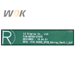 Panel de Pantalla LCD de Repuesto UHD de 55 Pulgadas LC550EQC-<span class=keywords><strong>SPA6</strong></span>, MOQ 17 Piezas, Repuesto para Pantalla Plana de TV LED Inteligente, Pieza de Repuesto de Celda Abierta - Product Image 5