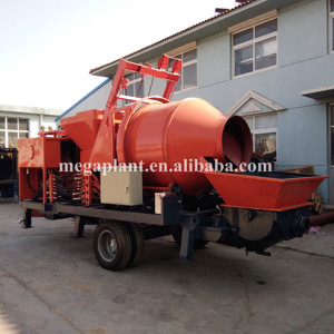 ماكينة مضخات خرسانة متنقلة وخلاط خرسانة للبيع - Product Image 2