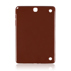 Custodia Impermeabile in Silicone TPU Morbido Ultra Sottile con Retro Trasparente per Galaxy Tab <span class=keywords><strong>A</strong></span> 9.7 T550 T555 SM-T550 - Product Image 1