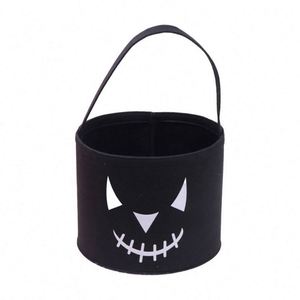 Seau de rangement en feutre pour Halloween, grande capacité, motif dessin animé, sac de transport pour enfants, sac de rangement pour bonbons de Pâques - Product Image 2