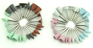Pointes de polissage <span class=keywords><strong>dentaire</strong></span> <span class=keywords><strong>en</strong></span> diamant à tige dorée pour la finition des couronnes dentaires <span class=keywords><strong>en</strong></span> clinique <span class=keywords><strong>dentaire</strong></span> - Product Image 5