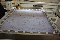 Machine piquante automatisée à aiguille unique à servocommande Machine piquante industrielle à bras long pour tissu épais