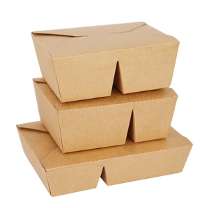 Personalizado descartável Food-Grade Cartão Hamburger Takeaway Embalagem Kraft Papel Clamshell <span class=keywords><strong>Burger</strong></span> <span class=keywords><strong>Box</strong></span> Impressão laminação lustrosa - Product Image 5