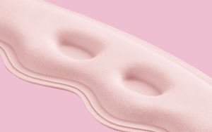 <span class=keywords><strong>OEM</strong></span> Logo 3D Travel Sleep Hot <span class=keywords><strong>Eye</strong></span> Mask Bloqueo de luz Nap Yog Meditación para personas que duermen de lado Masajeador de ojos - Product Image 5