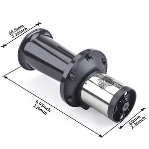 <span class=keywords><strong>Klaxon</strong></span> de voiture <span class=keywords><strong>12V</strong></span> Vintage OO-GA Classique pour Ford Model T Style Old School Chrome 115dB Moto Antique Ahooga <span class=keywords><strong>Klaxon</strong></span> - Product Image 3