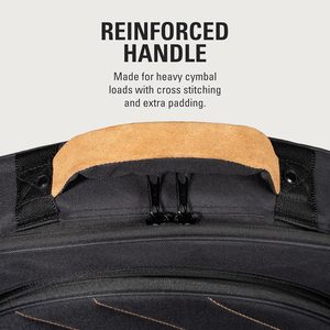 Free sample Cymbal Bag Classic Woven Adjustable Backpack <b>Straps</b>, Heavy-Duty Fabric and <b>Carrying</b> Grip, 2-Year Warranty - Product Image 2