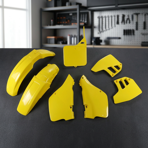 101 giallo Kit di plastica per Suzuki RM 125 1992 modello anno moto accessori - Product Image 3