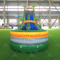 Système de parc aquatique gonflable extérieur personnalisable haute capacité WINSUN PVC