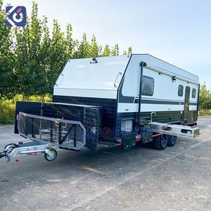 Camping-car CAMPTRL avec garage pour le rangement des VTT et <span class=keywords><strong>motos</strong></span>, espace de vie complet et cuisine - Product Image 4