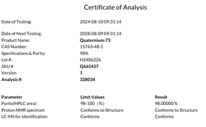 Quaternium-73 CAS 15763-48-1 98% de Pureza, Material de Síntesis, Intermedios - Product Image 2
