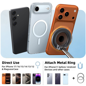 Soporte para teléfono móvil magnético ajustable y plegable <span class=keywords><strong>de</strong></span> 360 ° con anillo <span class=keywords><strong>de</strong></span> metal para teléfono <span class=keywords><strong>celular</strong></span> universal - Product Image 2