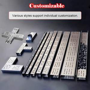 Maßgefertigte Lineare Edelstahl-Bodenentwässerungsrinne für den Außenbereich - Product Image 6