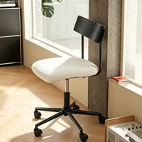 Chaise d'ordinateur moderne nordique, design ergonomique pour la maison/la chambre, assise confortable sans fatigue