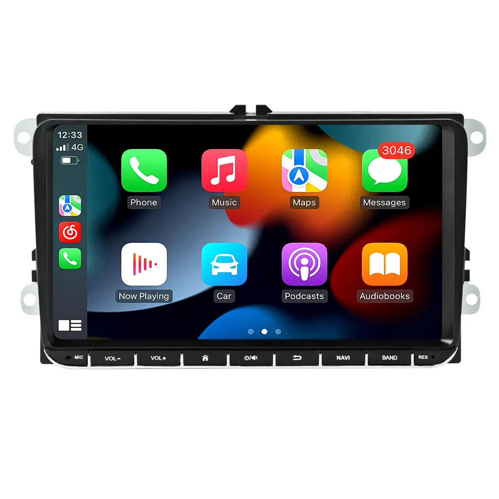 8+128GB Android 11 8core Car Video for for VW/Jetta/Glof/POLO/Passat/Bora/Magotan/Tiguan/Seat 2din Radio