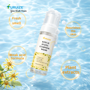 Furuize Emballage personnalisé Hamamélis Lavage en mousse féminin <span class=keywords><strong>pH</strong></span> équilibré Apaisant et contrôle des odeurs Lavage Yoni - Product Image 2