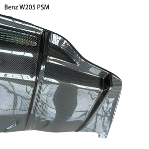 ดิฟฟิวเซอร์หลังคาร์บอนไฟเบอร์ทรง PSM สำหรับรถยนต์ C-Class W205 4 ประตู ปี 2015-2021 - Product Image 6
