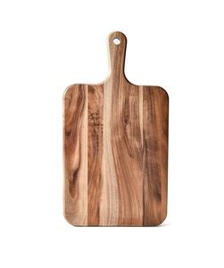 เขียงไม้ทรงสี่เหลี่ยมพร้อมด้ามจับเพื่อการจับและจัดเก็บได้ง่าย - Product Image 6