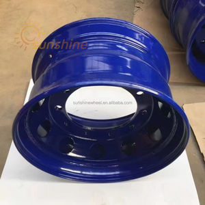 Radfelge 14x22.5 Herstellerdefinierte 22,5 Zoll Hochleistungs-Schlauchlos-Stahlfelgen 14.00*22.5 LKW-Felge für 445/75R22.5 - Product Image 2