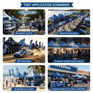 10x10ft Business <strong>Large</strong> Aluminum Frame Custom Outdoor Advertising Trade Show Canopy Pop up Exhibition <strong>Tent</strong> for Events - Product Image 6