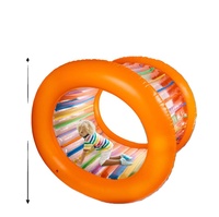Activités de plein air Roue gonflable de 65 pouces de diamètre pour enfants et adultes, jeux gonflables pour toute la famille