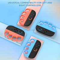 Poignée de jeu Joypad avec fermoir en plastique ABS, accessoires de boxe et de fitness, 1 paire, pour interrupteur NS, reliure Joycon, gauche et droite