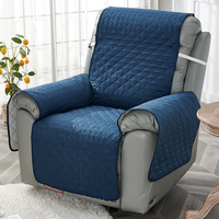 Housse de coussin de canapé simple en polyester extensible, amovible et lavable, antidérapante, 7 couleurs, pour la décoration du salon