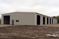 Estructura de Acero para Almacenes Industriales, Talleres, Hangares, Edificios de Acero Prediseñados, Kits de Construcción Metálica para Fábricas, +5 Años de Garantía