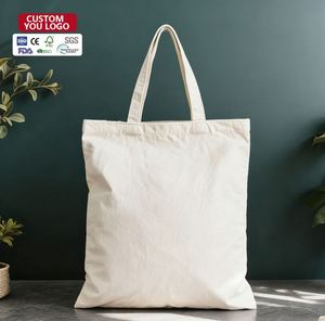 Wholesale Cotton Canvas <b>Bag</b> Customizable Printing Canvas Grocery <b>Bag</b> Plain Canvas <b>Bags</b> - Product Image 2