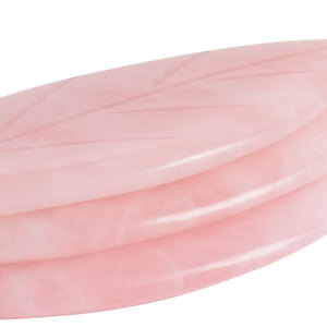 Nouveau produit <span class=keywords><strong>2019</strong></span> quartz rose guasha anti-âge pour le visage massage Cristal Gua Sha Conseil - Product Image 2