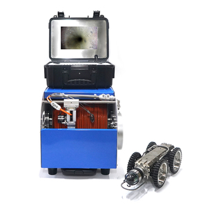 CCTV <span class=keywords><strong>NDT</strong></span> Inspection Vision Kamera Kanal rohr Inspektions ausrüstung <span class=keywords><strong>Crawler</strong></span> Robot PTZ Kamera - Product Image 3