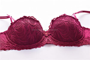 Multifunzionale Ladi Mezza Coppa Del <span class=keywords><strong>Reggiseno</strong></span> E Slip Set Donna Sexy Pizzo Del <span class=keywords><strong>Reggiseno</strong></span> - Product Image 5