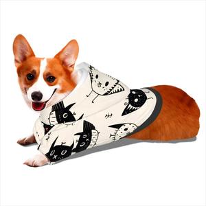 Sudadera con capucha para perro pequeño con imagen personalizada, ropa para mascotas - Product Image 2