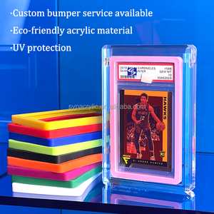 Carte de collection SYP Premium en acrylique PSAed Bumper Topps Now Youngest Goal Scorer Rookie Card Spain, colorée, avec protection UV - Product Image 4