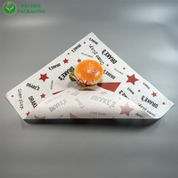 Papier d'aluminium pour emballage de shawarma sandwich