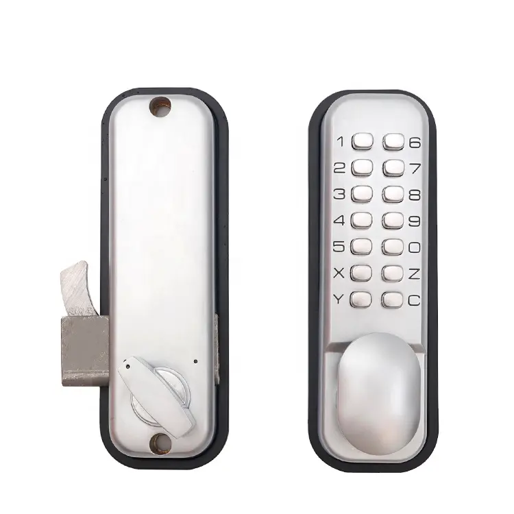 Serrure à crochet de sécurité mot de passe numérique bouton poussoir Code mécanique serrure de porte sans clé serrure à combinaison pour porte