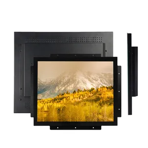 HMI Fanless industrial touchscreen 12.1", 15", 17", 19 inch all in one panel pc