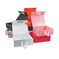 Boîtes cadeaux en papier violet uni simples et élégantes, souvenirs spéciaux, emballage pour femmes, boîte cadeau personnalisée avec logo, ensemble de boîtes avec couvercle pour cadeaux