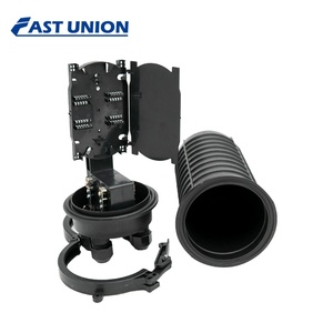 Mejor Domo Tipo vertical 24 48 72 96 144 Núcleo Fibra óptica Fusión Empalme Cierre Caja de conexiones 2 en 2 salidas - Product Image 5