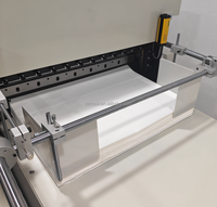Machine de découpe rouleau-à-feuille programmable PLC, nouvelle conception, avec système de collecte des matériaux par levage et rideau lumineux de sécurité