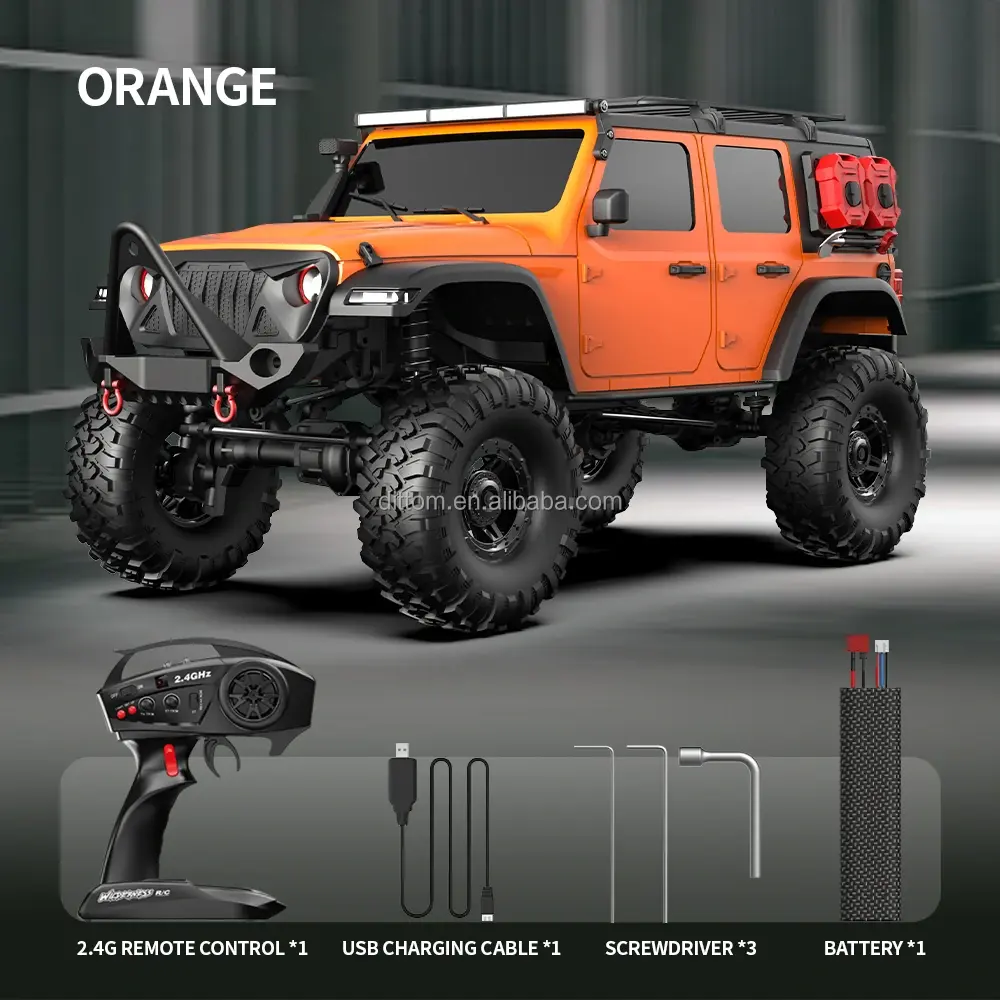 HB Toys RTR R1011 1/10 Scale RC Racing Car, 4WD Off-Road Climber