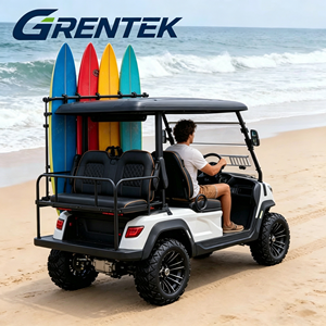 Voiturette de golf électrique au lithium GRENTEK de luxe 4 places 72V avec moteur 5000W, autonomie de 90 km, personnalisable pour la chasse et l'utilisation sur routes non publiques - Product Image 2